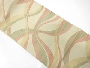 アンティーク　流水模様織り出し袋帯（材料）